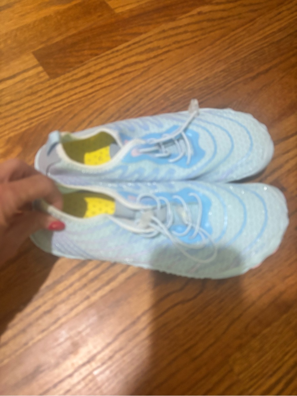 Women's Barefoot Shoes Non- Slip Size 39 US 8 8.5 Blue Waterproof